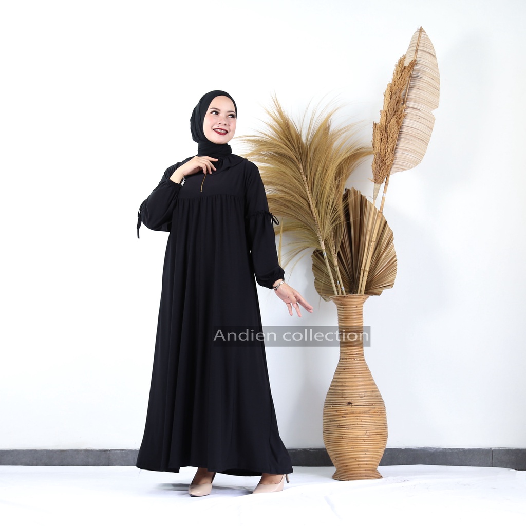 KAMILA DRESS, Gamis panjang Bahan jersey SIZE XL