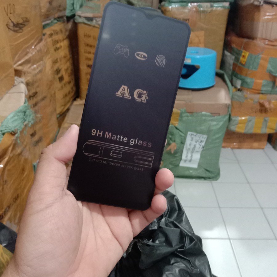 Tempered Glass Realme C25 Anti Minyak AG Matte