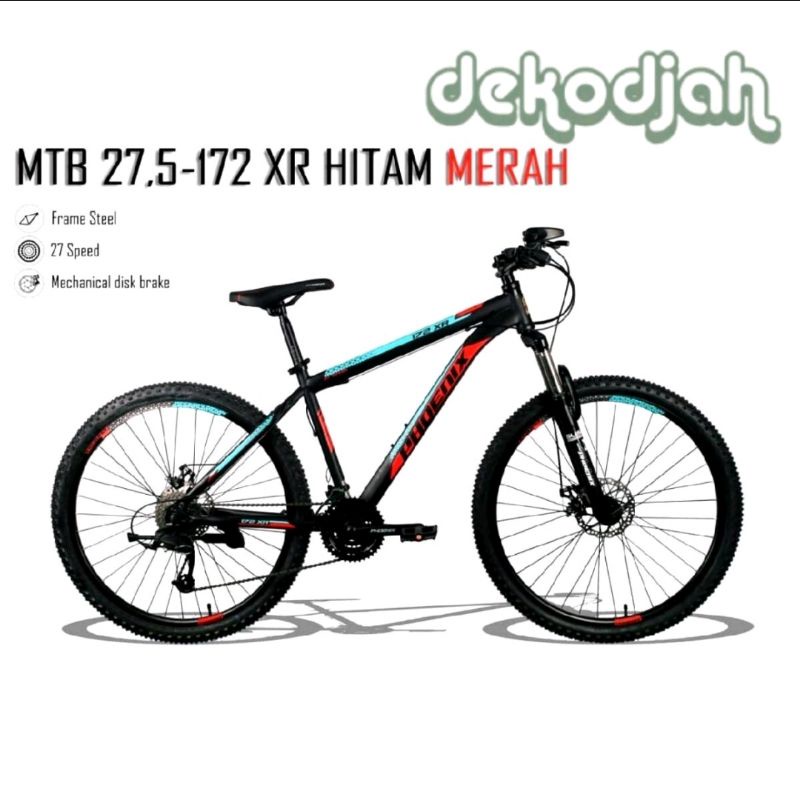 Sepeda Gunung MTB 27.5 PHOENIX 172 XR 3x9SP Suspension