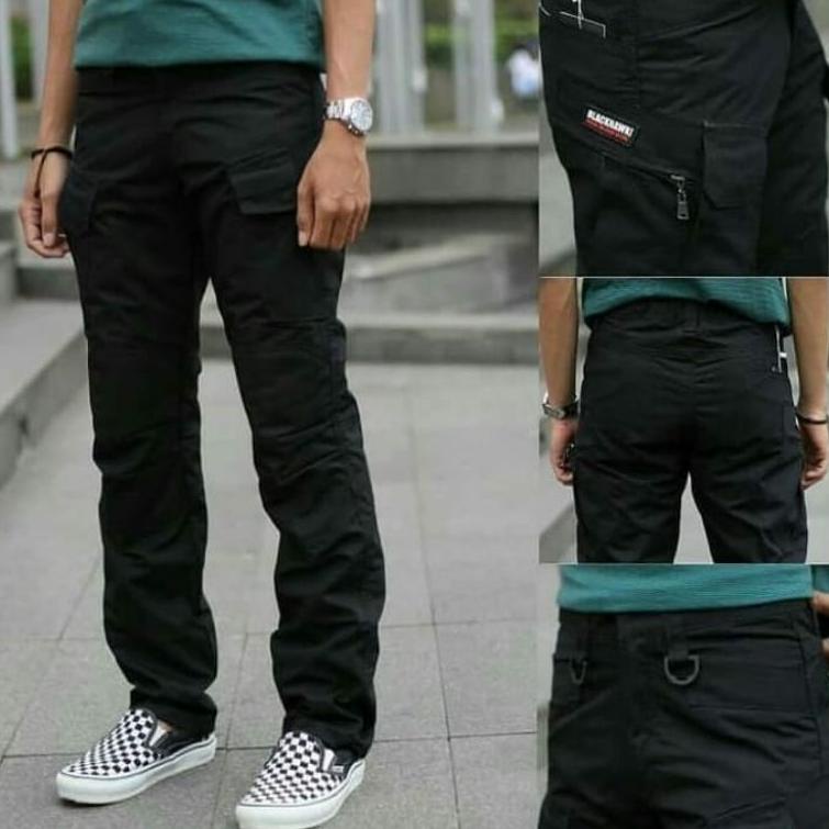 CELANA TACTICAL BLACKHAWK Outdoor Panjang CARGO BANDUNG Ariel Noah {TRL.11De22e}