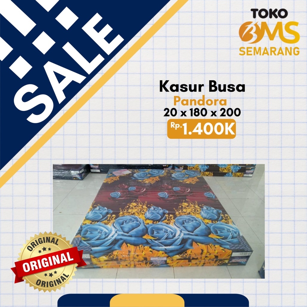 PROMO SALE KASUR BUSA PANDORA uk 180x200 cm by Olympic kasur busa rebonded kesehatan busa wangi Bms 