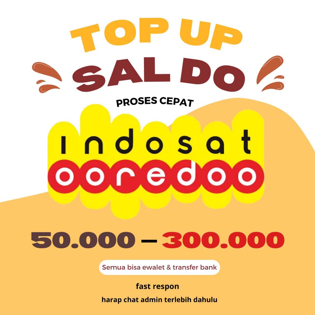 ISI SALDO & ISI PULSA INDOSAT
