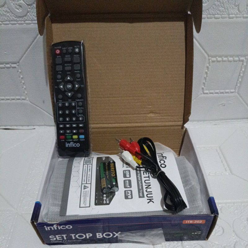 STB (set top box) DIGITAL/BUAT TV TABUNG/TV LED/ANALOG