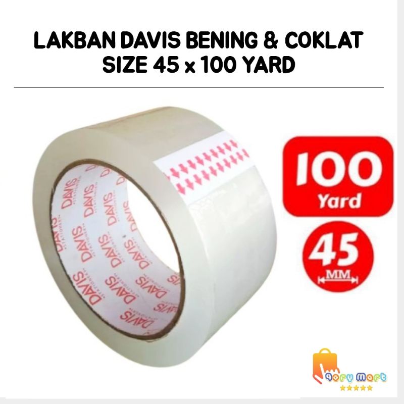 

LAKBAN BENING 100 YARD 1 PCS | LAKBAN COKLAT 100 YARD