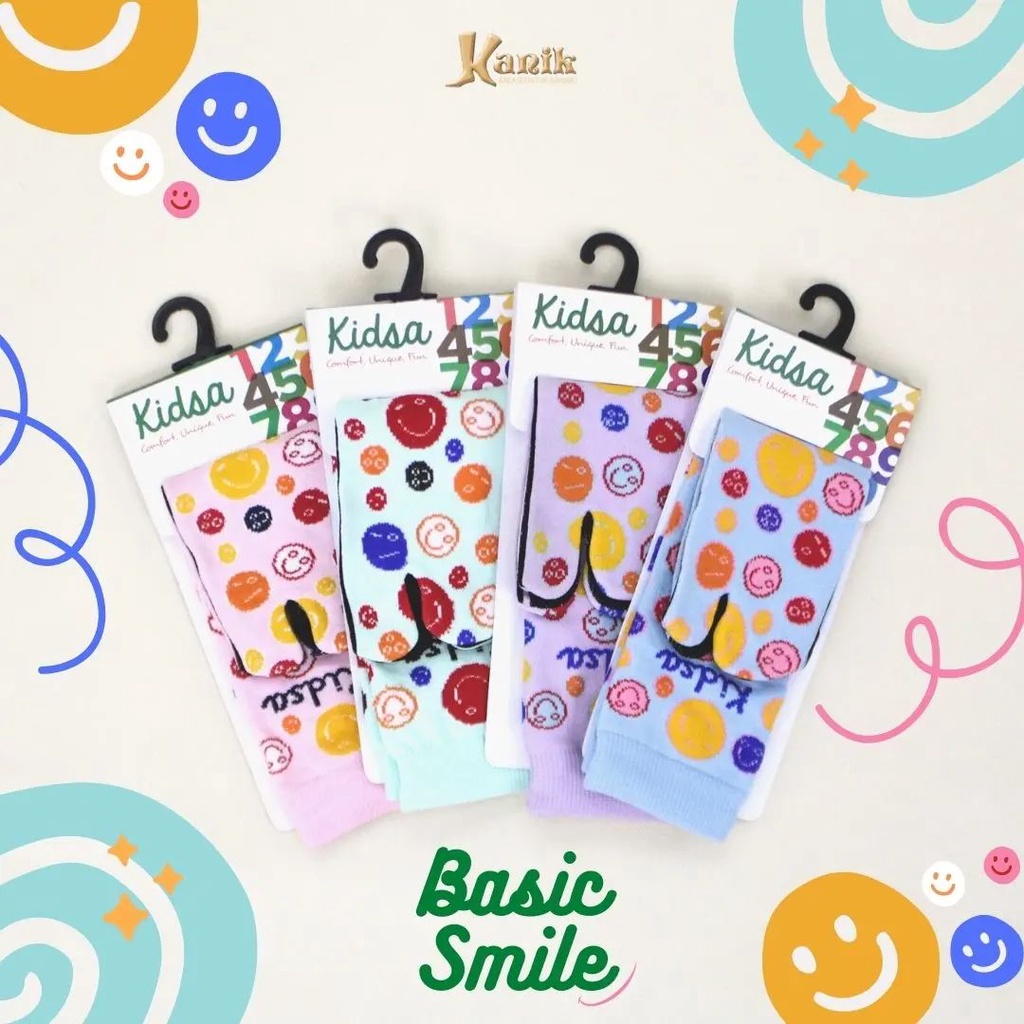 Kaos Kaki Jempol Anak Motif Kidsa Smile by KANIK