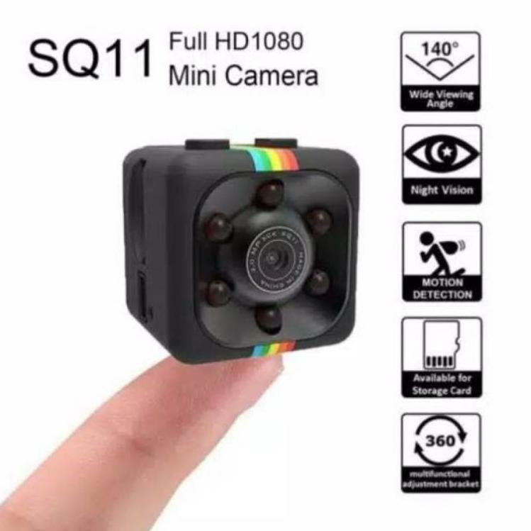 ((T-8-8 > SPY CAMERA MINI SQ11 NIGHT VISION / KAMERA PENGINTAI CCTV / WIFI FULL HD 1080P SUPPORT ban