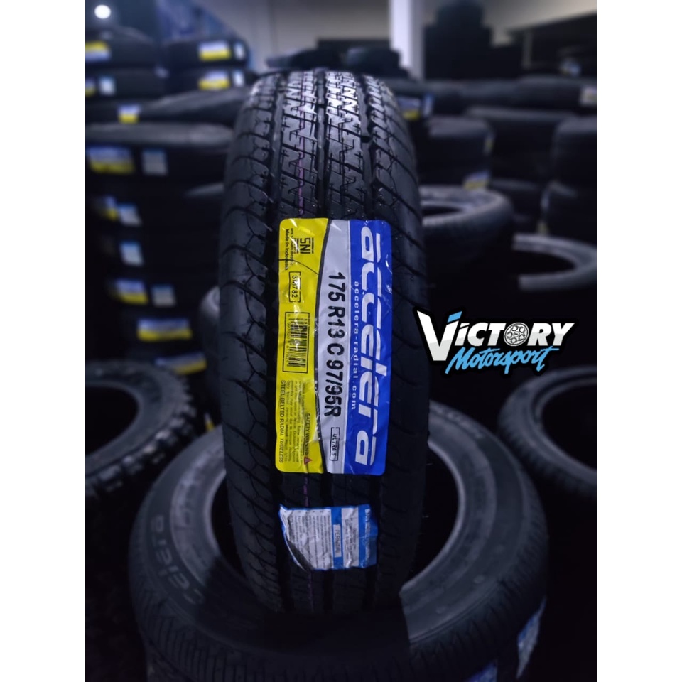 Ban Mobil Ring 13 175 C 97/95R R13 Merk Accelera Ultra LT Ukuran 175 R13 Buat Muatan Berat Pickup L3