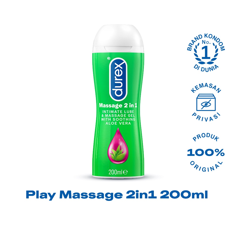 DUREX PLAY MASSAGE 2 in 1. Double Function