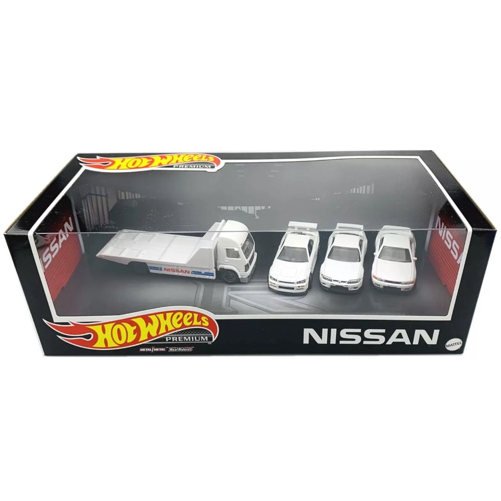 Hot Wheels Diorama GTR Nissan Skyline R32 R33 R34 GTR Garage Set
