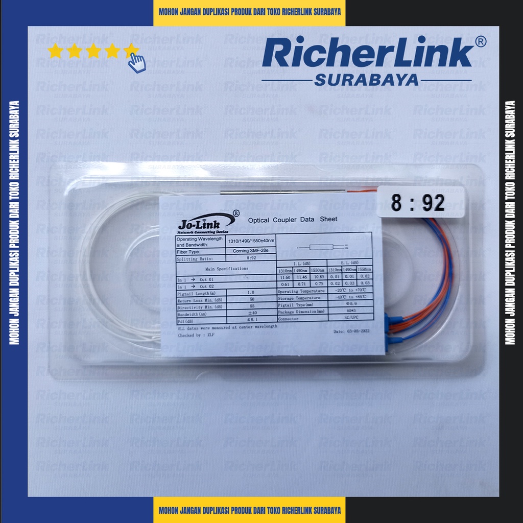 FBT Ratio Jolink 08 : 92