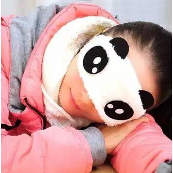 COD SM88 Penutup Mata Tidur Karakter Panda Sleeping Eye Panda Lucu Eye Cover Cute