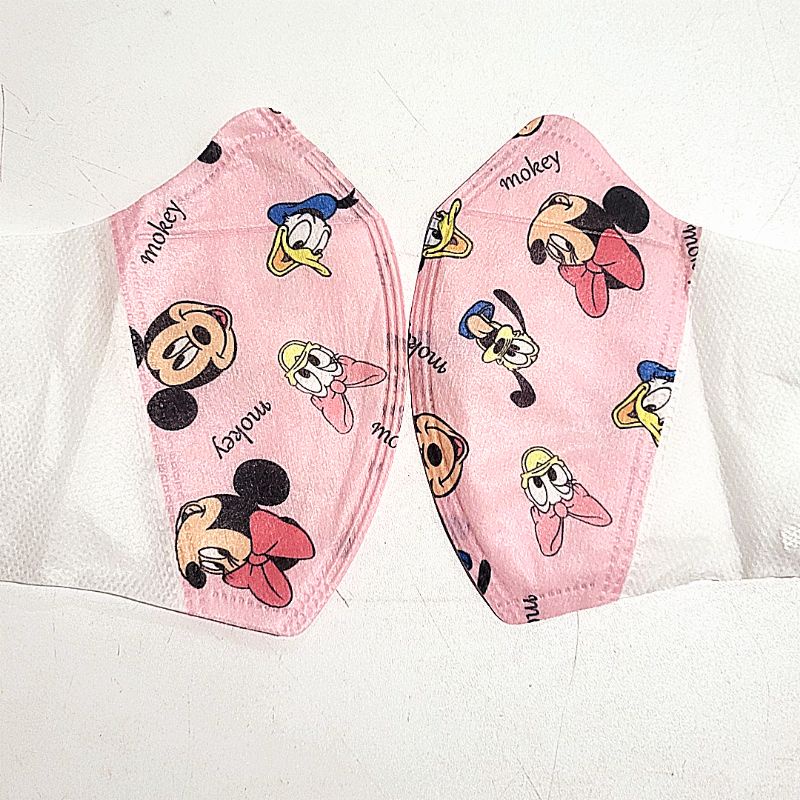 MASKER DUCKBILL ANAK ONCARE MOTIF MICKEY DONAL ISI 20PCS 3-10TAHUN