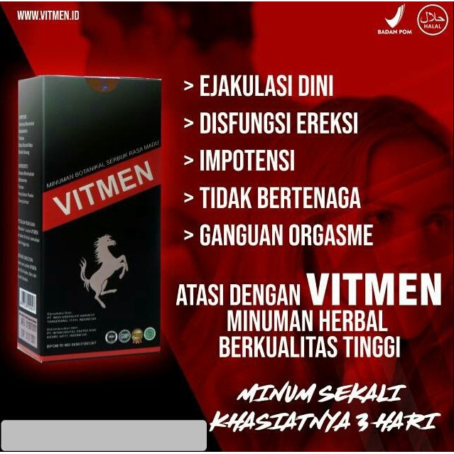Vitmen Original menambah Durasi - Suplemen Pria Tahan Lama