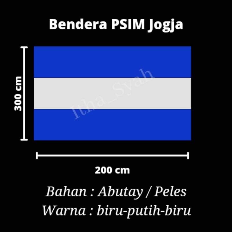 Bendera PSIM JOGJA 2x3m