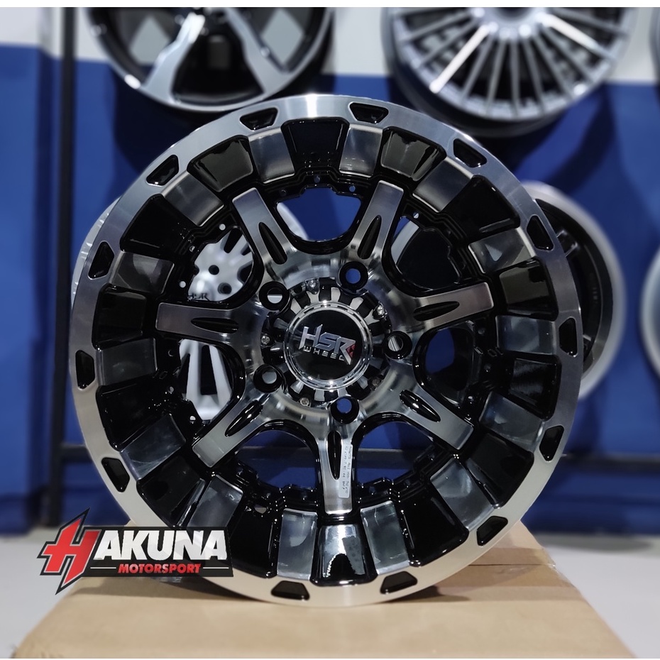 Jual Velg Mobil R15 Semi Offroad Hsr Asakota Ring 15 Lebar 10 Katana Feroza Jimny Escudo Rocky 3191