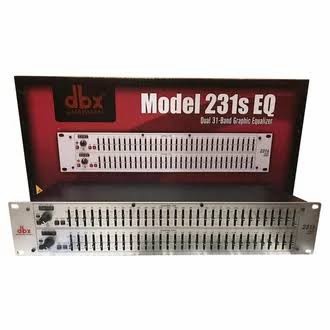 Equaliser DBX 231 S - 2 x 31 Channel Silver