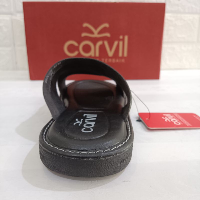 Sandal Kasual Pria Merk Carvil Tipe Berlion 03 M | Sandal Sopan Carvil | Sandal Carvil | Sandal Kokop Carvil