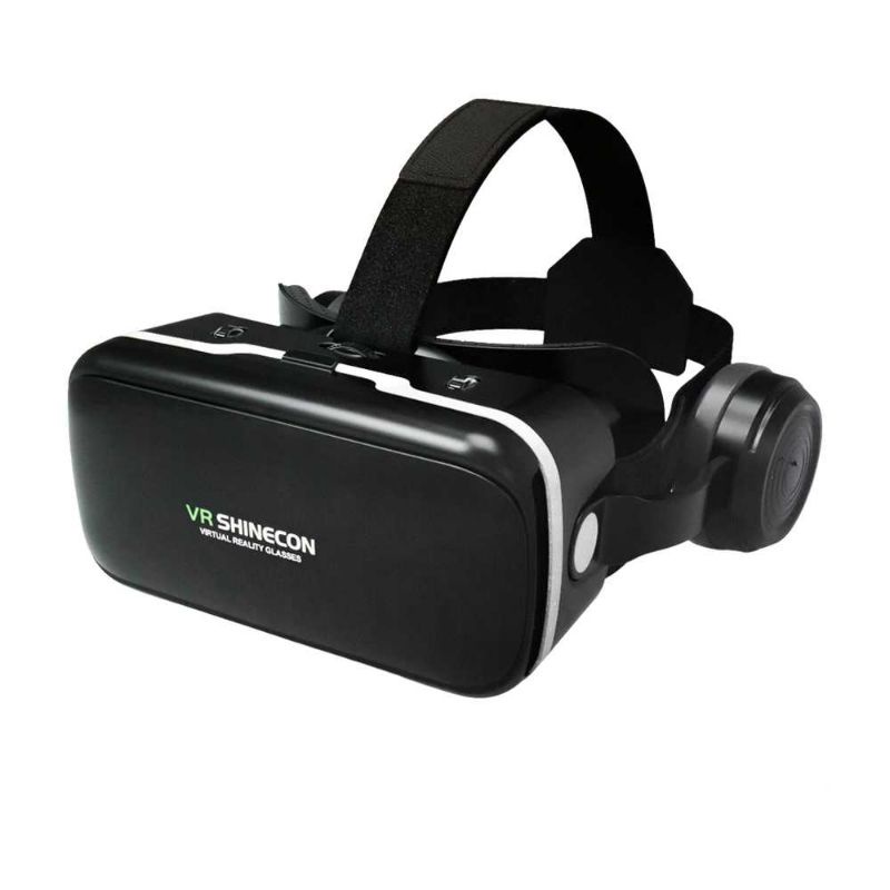 Shinecon 6.0 VR Box Virtual Reality Glasses dengan Headphone