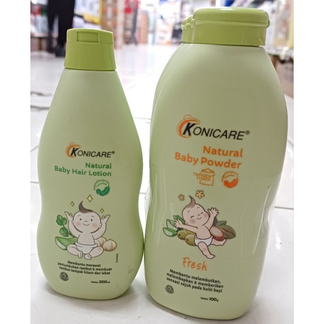 PAKET KONICARE Hair Lotion 200ml free Bedak 100g