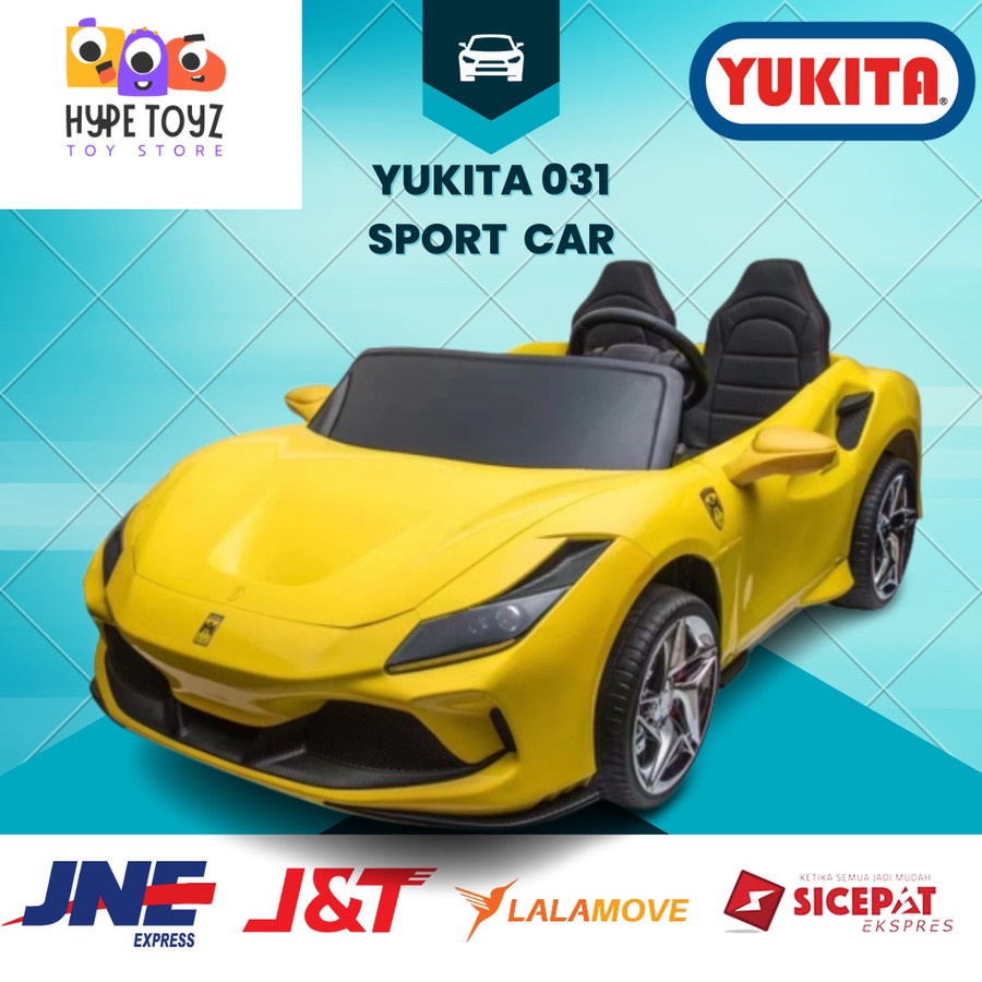 Mobil Aki Anak Yukita 031-24 V(bisa 2 orang dewasa)-Maenan Mobilan