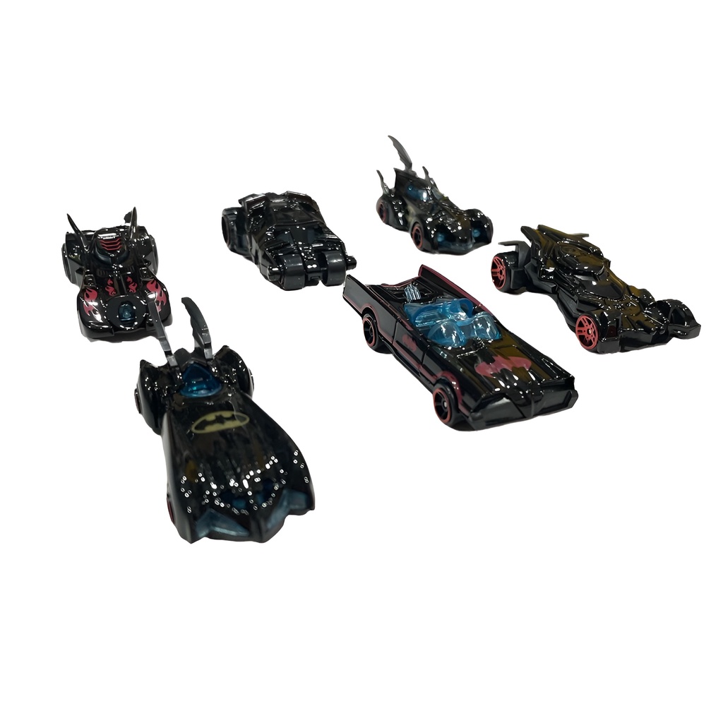 Diecast Mobil Batman Set 6pcs | Mainan Anak Laki Laki Mobil Mobilan | Kado Ultah Anak Cowok 2-3-4-5-6-7 Tahun