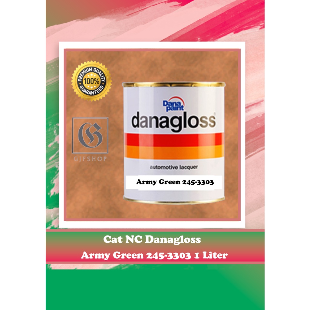 Cat Duco NC Danagloss Army Green 245-3303 1 Liter