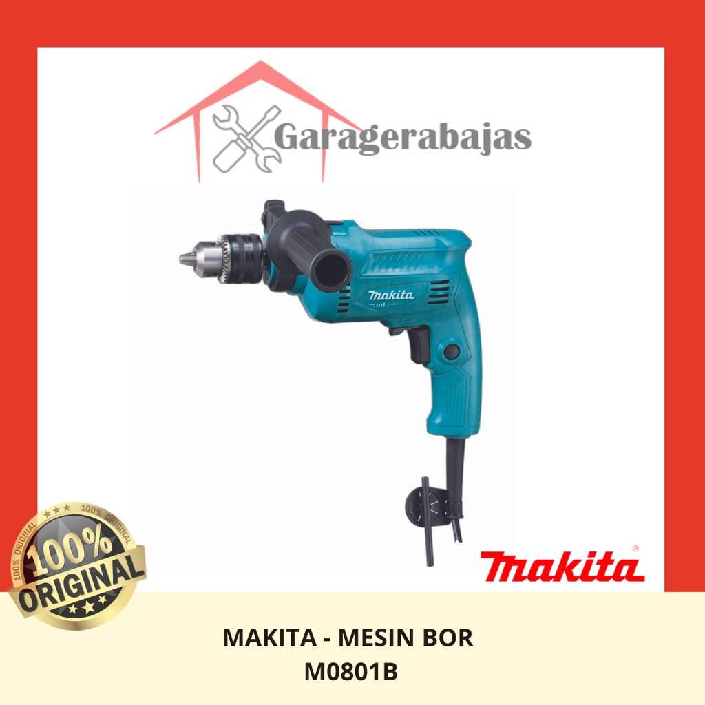 MAKITA - MESIN BOR - M0801B - M 0801B / M 0801 B