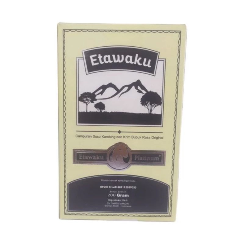 

ETAWAKU PLATINUM SUSU BUBUK KAMBING ETAWA ASLI ORIGINAL BPOM