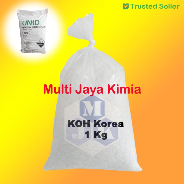 KOH UNID Korea / Kalium Hidroksida 1Kg