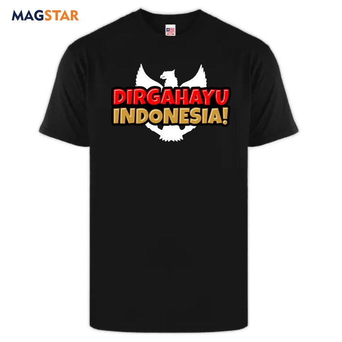 Kaos Indonesia Series - Dirgahayu Indonesia - Kaos Oleh Oleh Bandung Ghabistore