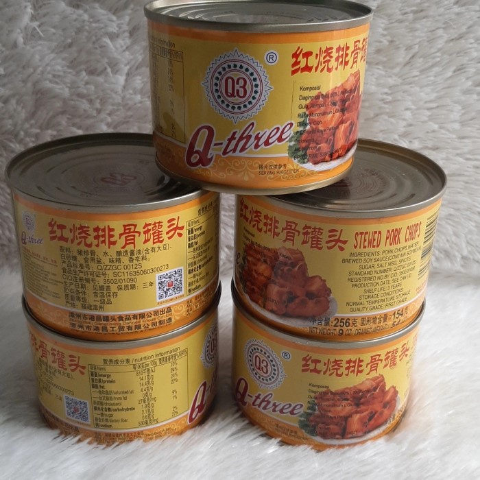 

Widyatmogrosir - Q3 Stewed Pork Iga Babi Paikut Kaleng/ Pork Chop Pai Kut ( Non Halal )