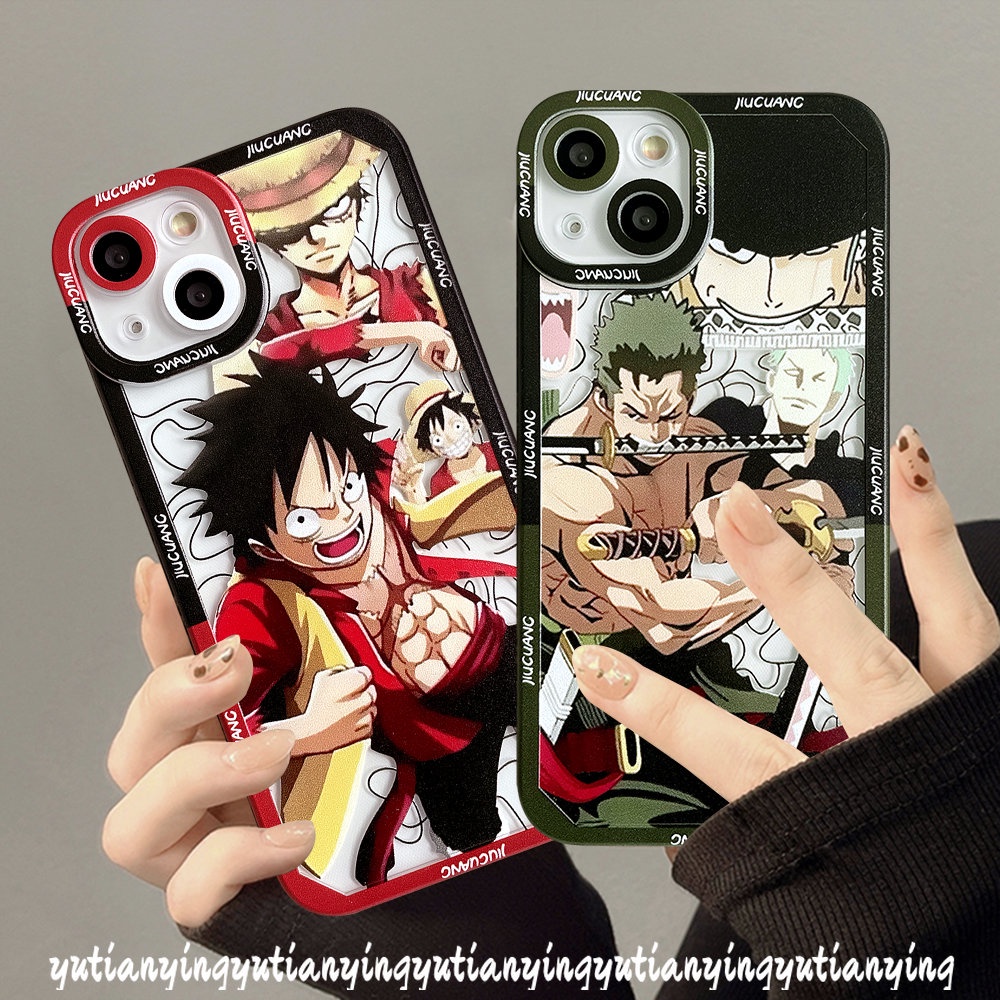 Realme C15 C25 C11 C21 C12 C31 C25s C35 C25Y C21Y C30 C20 C3 C20A GT 8Pro 8 6i 8i 9pro Plus 5i 9 5 9i 5s Cute Luffy Anime One Piece Sauron Soft Tpu Phone Case Cover