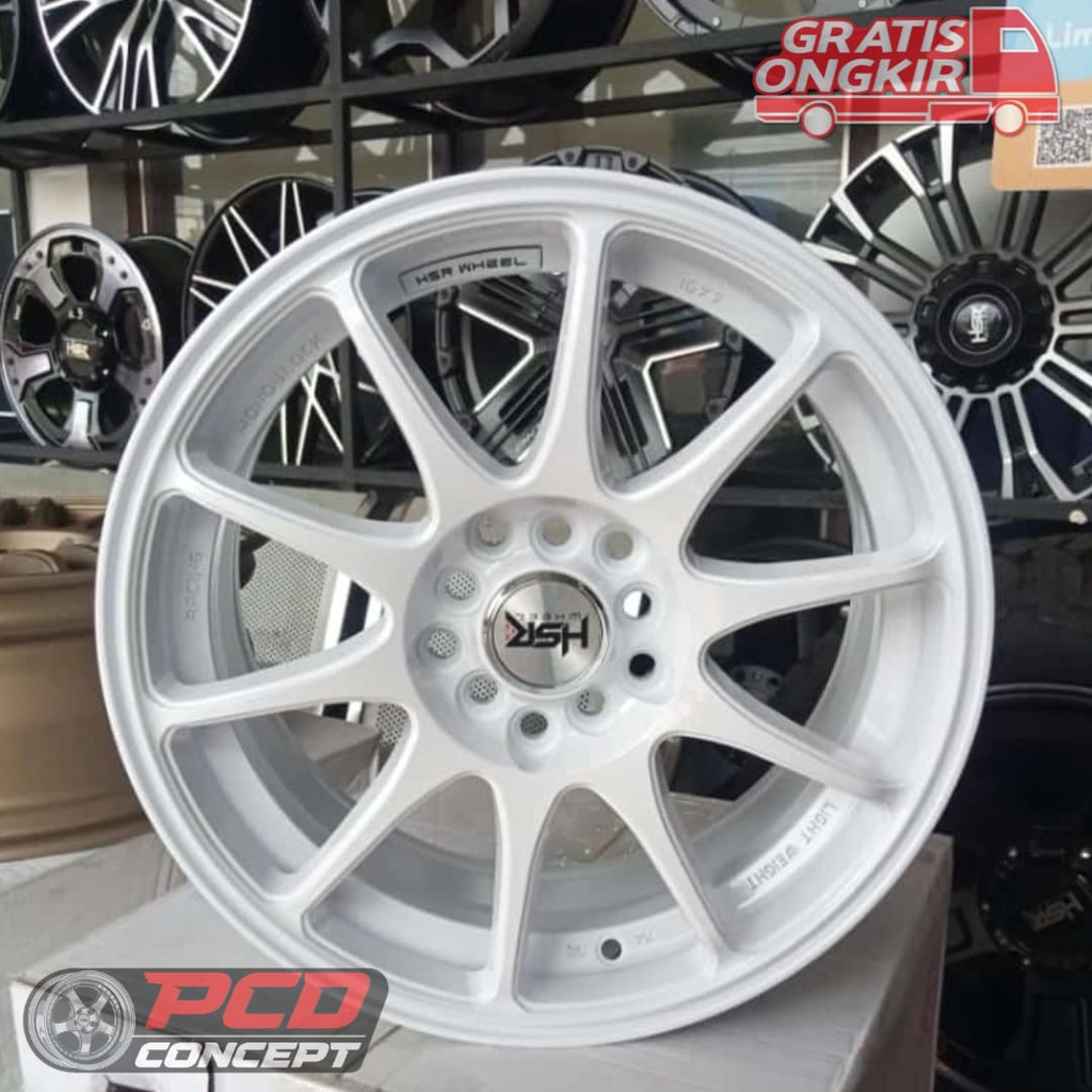 VELG MOBIL AVANZA 2022,HRV,BRV,ERTIGA,XPANDER R17 HSR INDY BOROKO R17 BRONZE