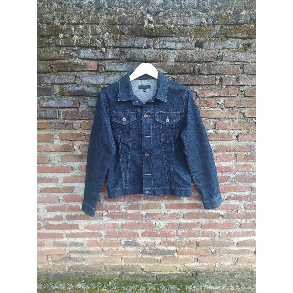 Jaket Denim Uniqlo Trucker Second