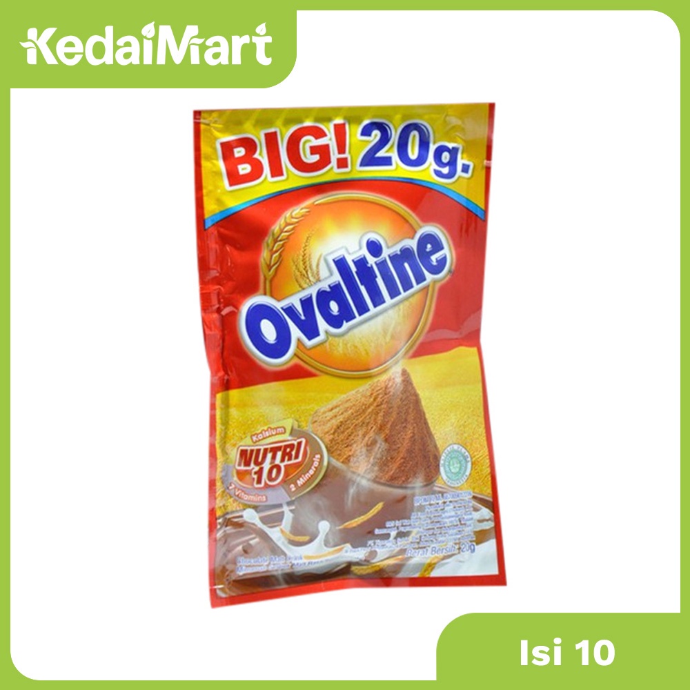 

Ovaltine Classic Renceng Isi 10 x 20 Gram