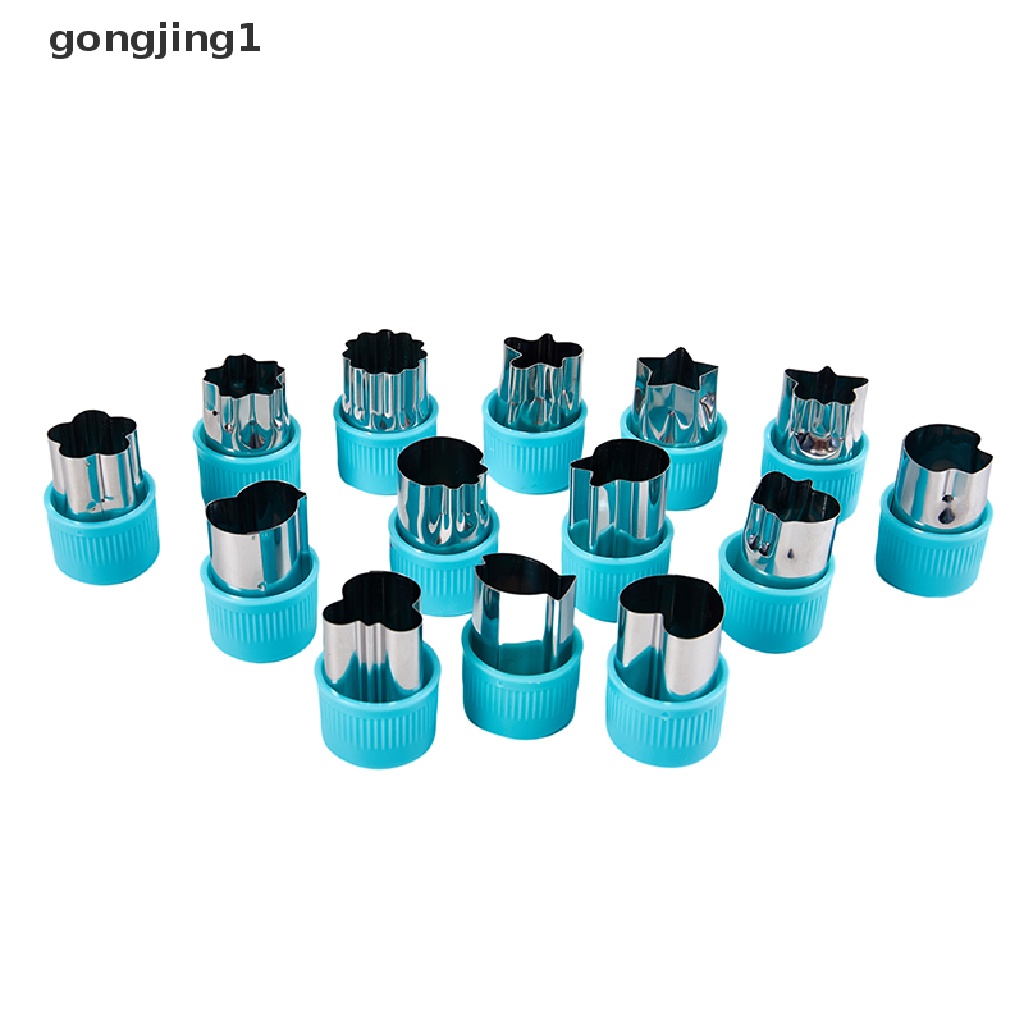 Ggg Alat Pemotong Sayuran Gagang Plastik Stainless Steel Buah Cutg Die Alat Dapur ID