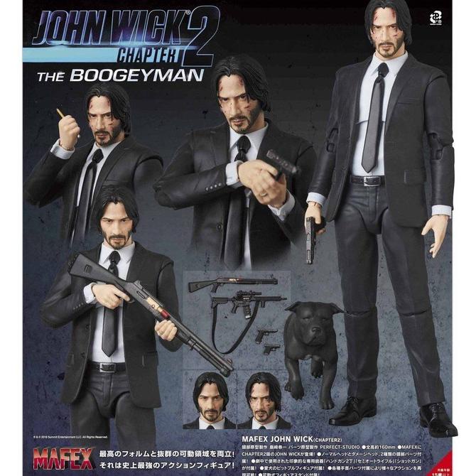 Mafex John Wick Shf Figure Figma