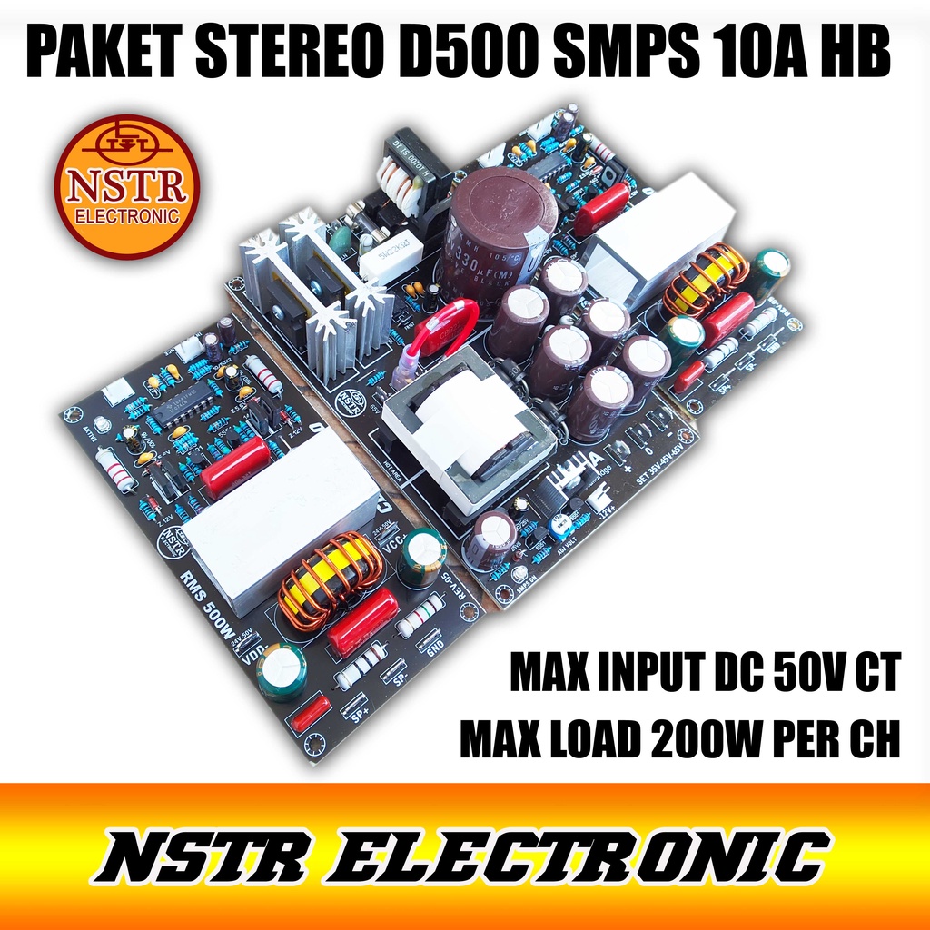 Paket class d500 dan smps 10a hallbridge