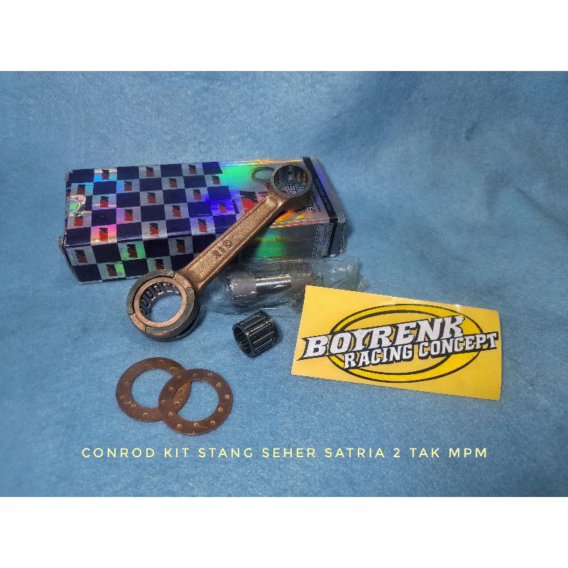 CONROD KIT SEHER STANG SEKER SUZUKI SATRIA 2 TAK SATRIA 2T  MPM - BOYRENK RACING