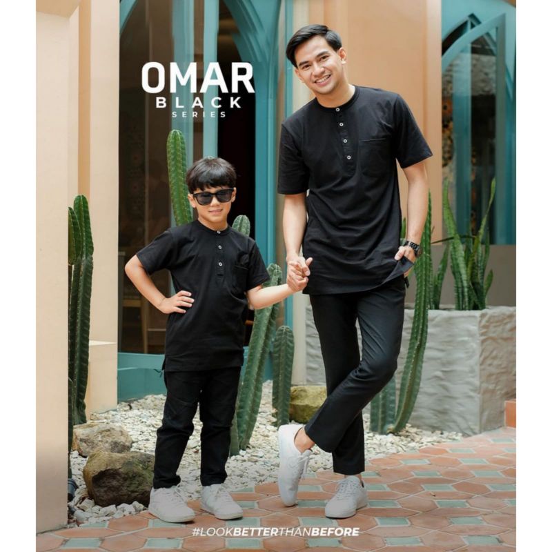 Koko Couple Ayah Dan Anak Laki Pria Dewasa Warna Hitam