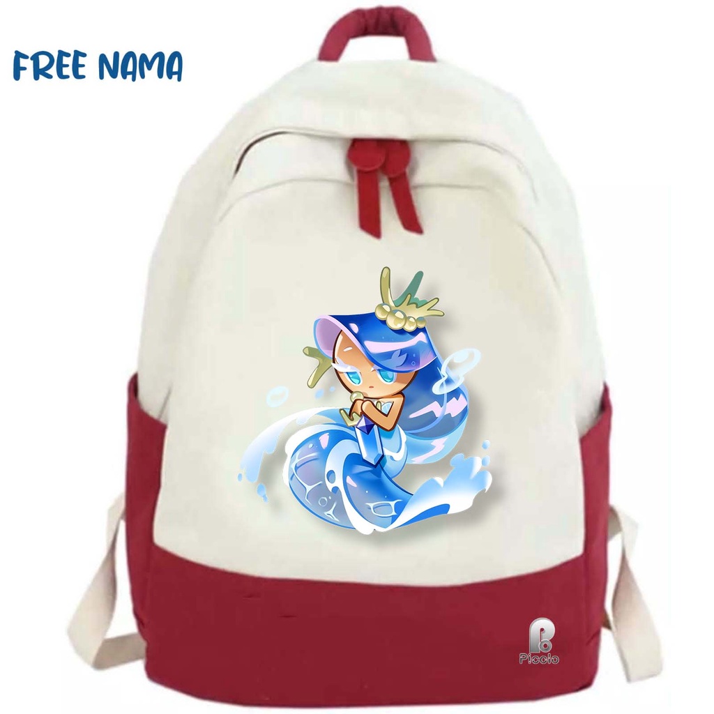 TAS RANSEL BACKPACK ANAK SEKOLAH KARAKTER COOKIE RUN KINGDOM