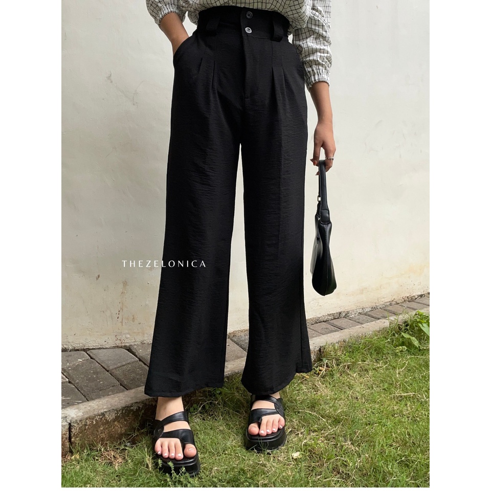 Zelonica Viopio Celana Wanita Bahan Premium