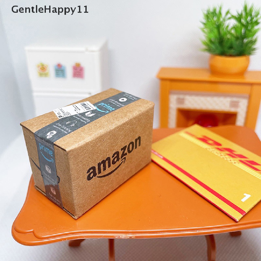 GentleHappy 1:12 Dollhouse miniture Express box Gift Box Furniture Toys Accessories id