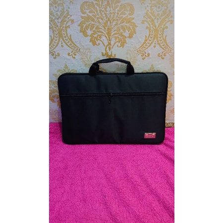 Tas laptop 14inch,bahan kuat &amp; tebal, anti air kepala sriting besi biar kuat