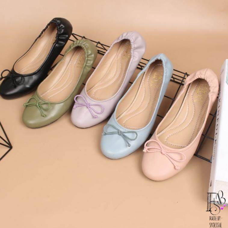 PALING DICARI Fsb - NADYA Sepatu Flatshoes Wanita 3189 ₿