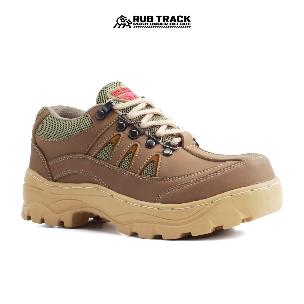 SEPATU SAFETY BOOTS RUBICON STEGO SEPATU BOOTS WANITA SAFETY UJUNG BESI TRACKING PROYEK KERJA TOURING SEPATU GUNUNG RUB TRACK