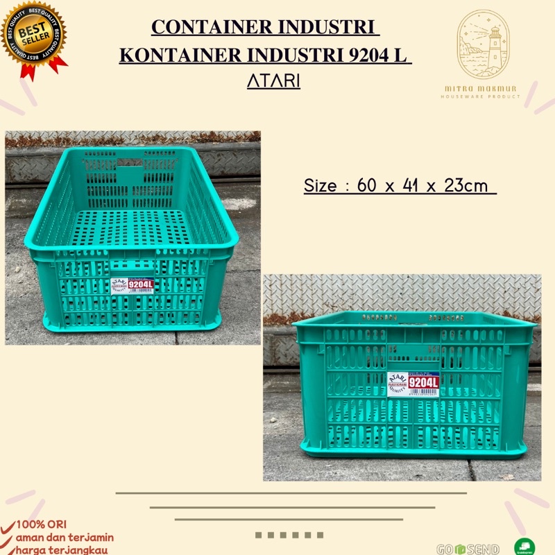 KERANJANG INDUSTRI 9204 L / CONTAINER INDUSTRI ATARI 9204 L / KERANJANG