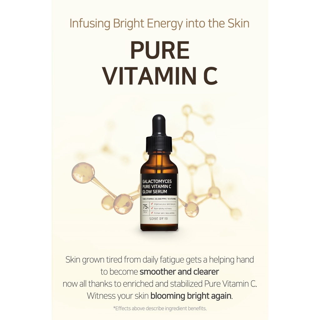 SOME BY MI Galactomyces Pure Vitamin C Glow Serum 30ml