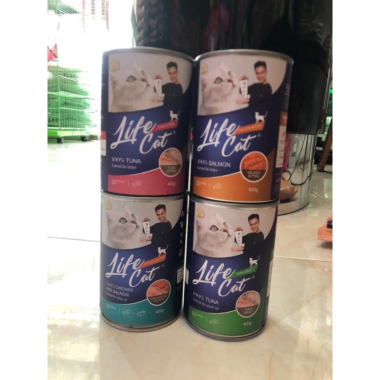 LIFE CAT KALENG KITTEN & ADULT 400GR