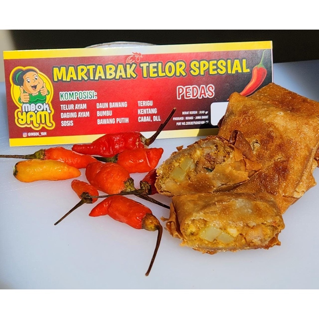 Martabak telur/ telor / martabak mini Frozen SIAP GORENG